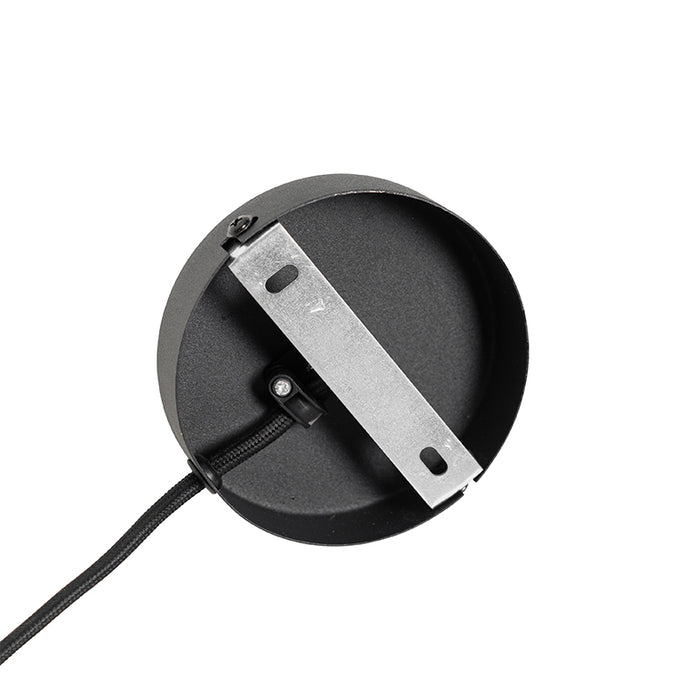 QAZQA Oosterse wandlamp bamboe 50 cm met stekker - Rina