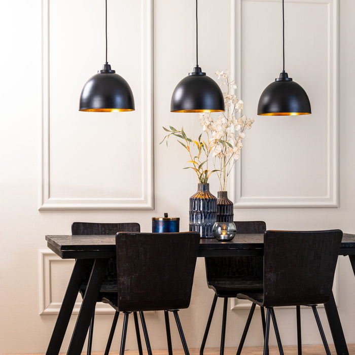 Light & Living Hanglamp Kylie - Zwart - 135x30x26cm - 3L