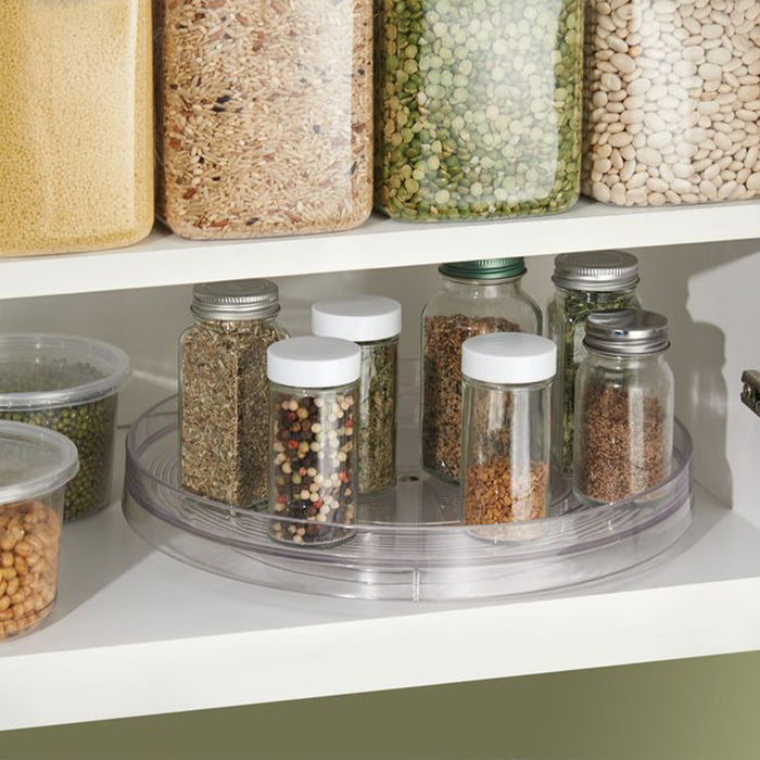 Lazy Susan Draaiplateau, 36.8 cm, Kunststof, Transparant - iDesign | L