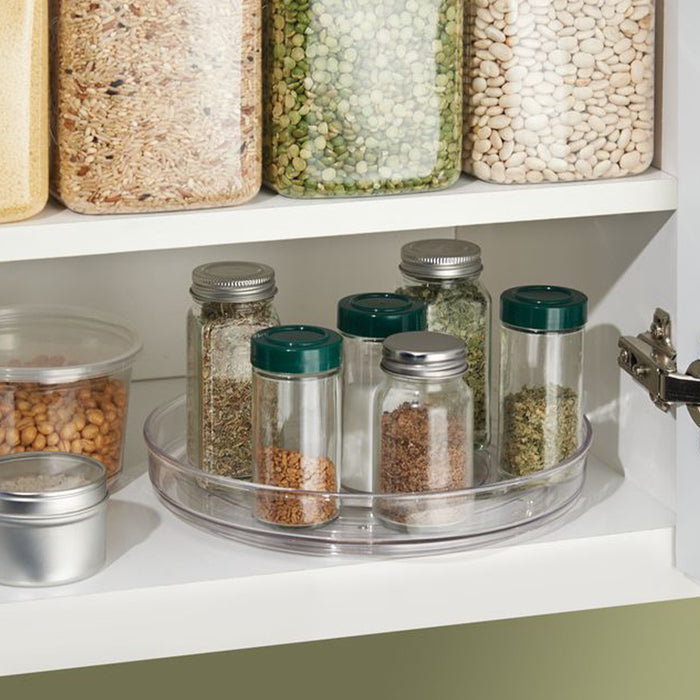 Lazy Susan Draaiplateau, 36.8 cm, Kunststof, Transparant - iDesign | L