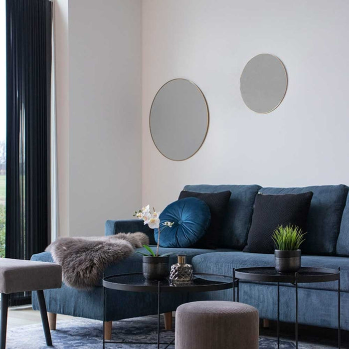 Artichok Eveline Ronde Wandspiegel Goud - Ø 40 cm