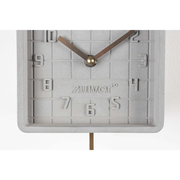 Zuiver Lori Koekkoeksklok| Wandklok Modern Grijs