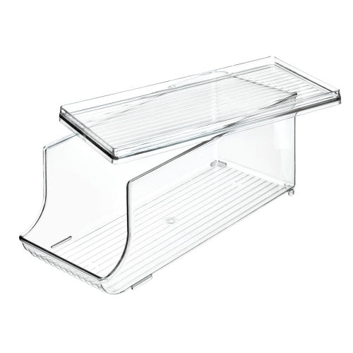 Koelkast Organizer voor Blikjes, Met Deksel, 14.6 x 34.9 x 14.6 cm, Ku