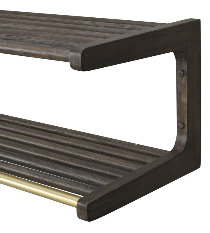 Rowico Home Inverness houten kapstok donker eiken - 80 x 28 cm