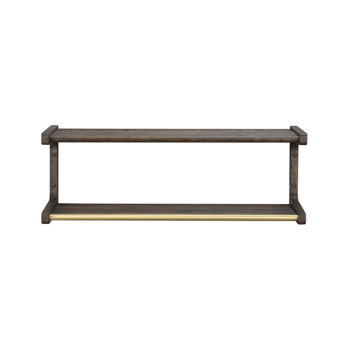 Rowico Home Inverness houten kapstok donker eiken - 80 x 28 cm