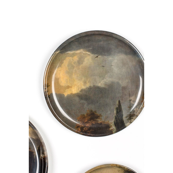 Bold Monkey No Food Here wandlamp (set van 4) birds - Multi colour