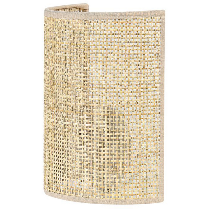 Beliani - DEMITRIE - Wandlamp - Natuurlijk - Rotan