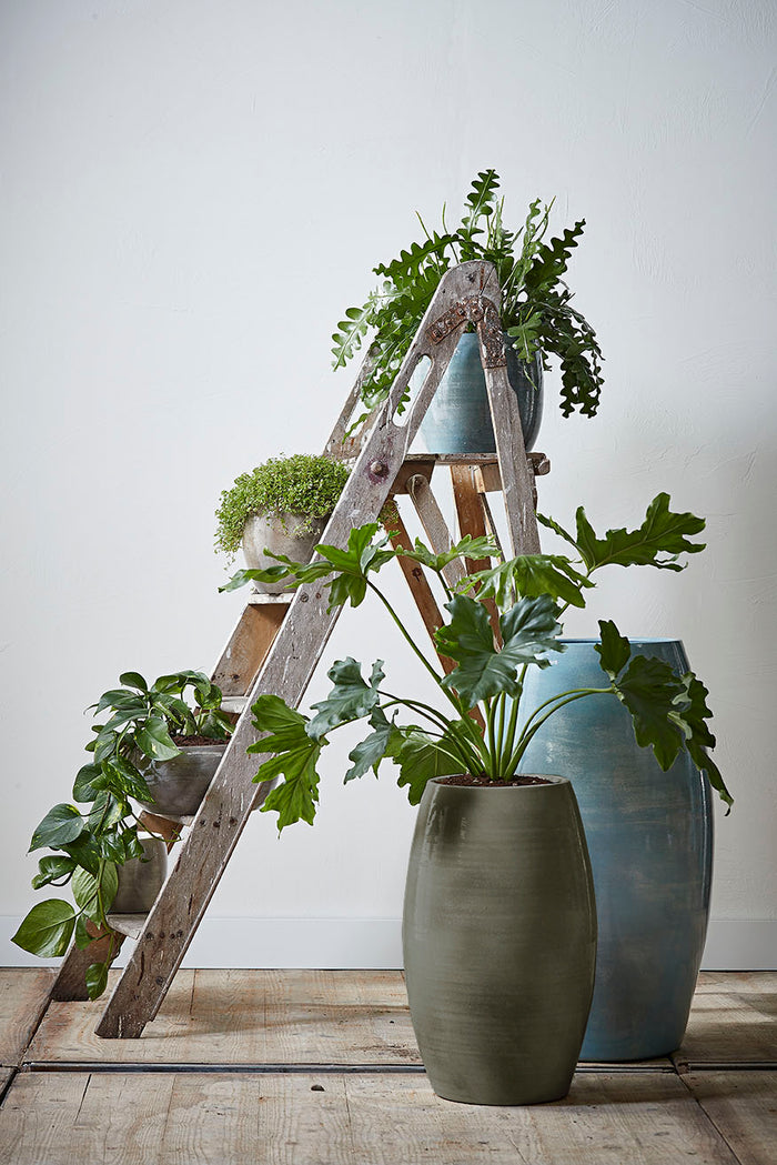 Mica Decorations Lester Vaas H50 x Ø30 cm Groen