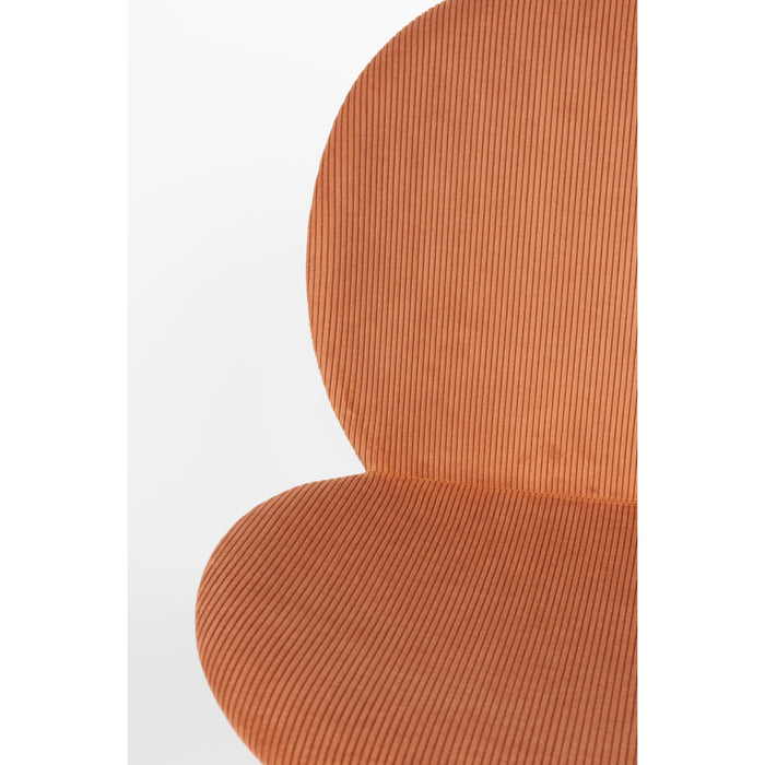 Zuiver Bonnet Chair Terracotta - Set van 2