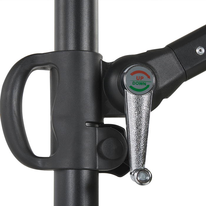 Beliani - MONZA II - Zweefparasol - Groen - Polyester