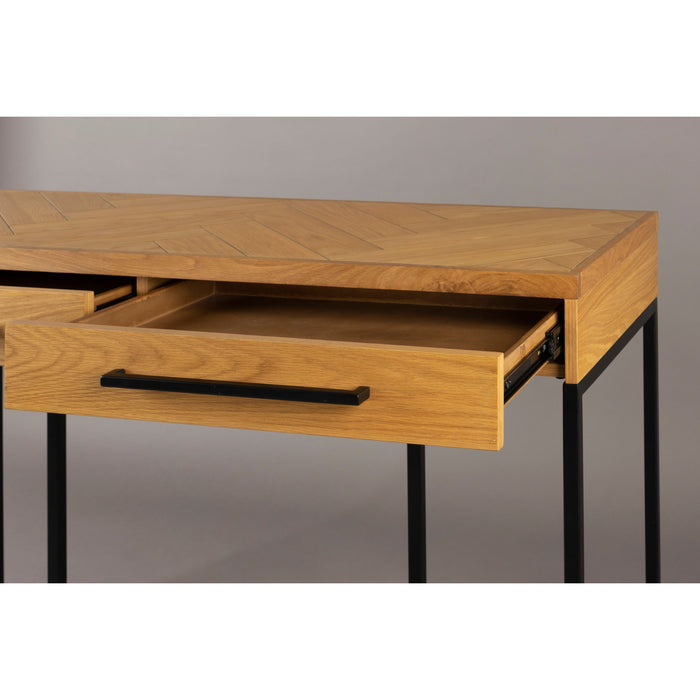 Dutchbone Class Consoletafel| Wandtafel Eikenhout - Bruin