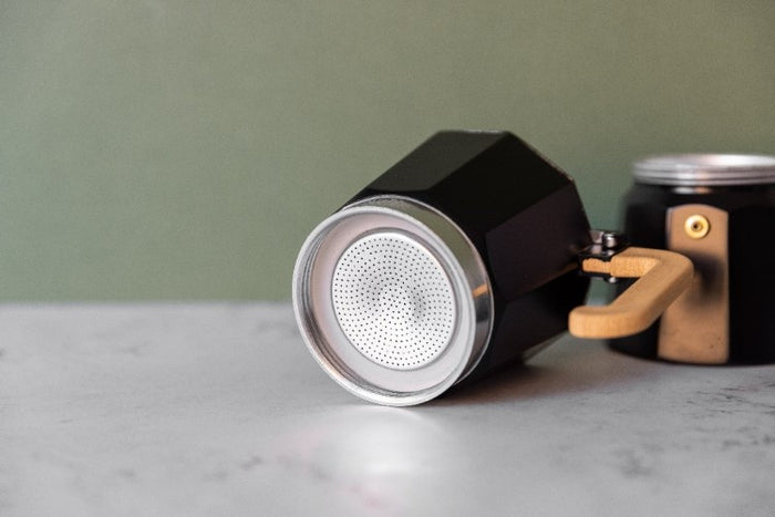 Espresso Maker, 3 Kopjes, Aluminium, Zwart - La Cafetière | Venice