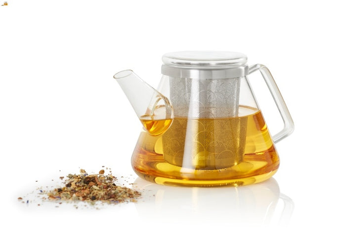 Theepot met Theefilter, 1 L, Glas - AdHoc | Fusion