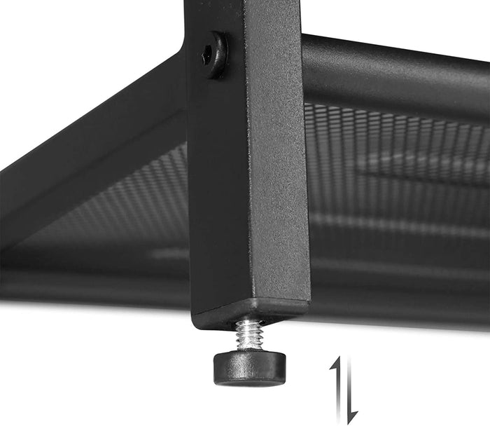 Parya Home - Schoenenrek - Met Zitje - Metaal - Bruin