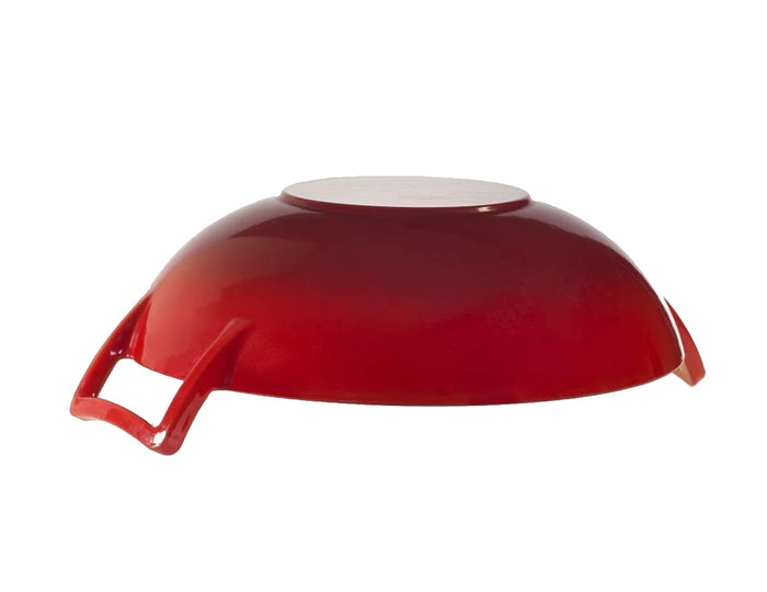 Relance Wadjan Wok-Set - Wokpan - Gietijzer - 36 cm - Rood