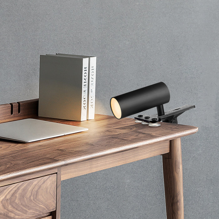 Home Sweet Home - Led Clips Tube Bureaulamp 4,5W Zwart - Flexibele