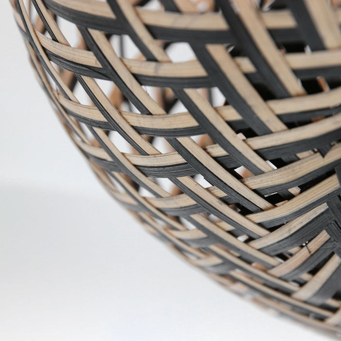 Anne Light & Home Plafondlamp Maze Zwart-Bruin Ø 40cm