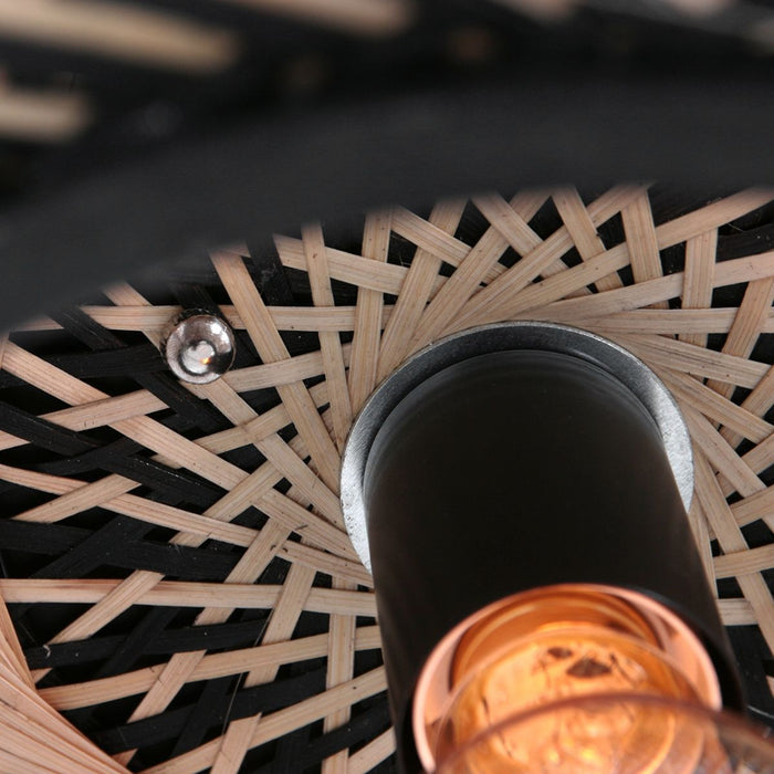 Anne Light & Home Plafondlamp Maze Zwart-Bruin Ø 40cm