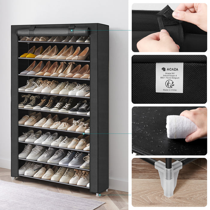 ACAZA Schoenenrek Zwart
