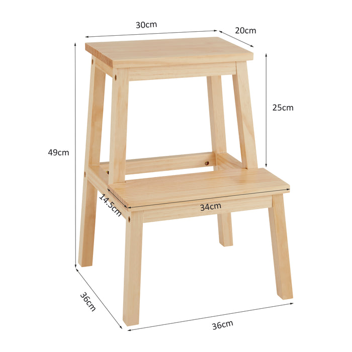 ACAZA Huishoudtrap Bruin