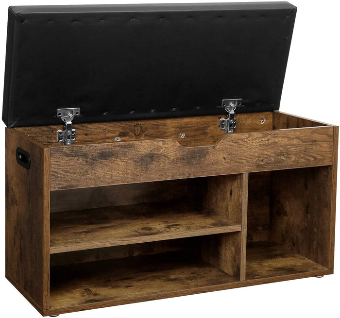 ACAZA Schoenenkast Vintage bruin