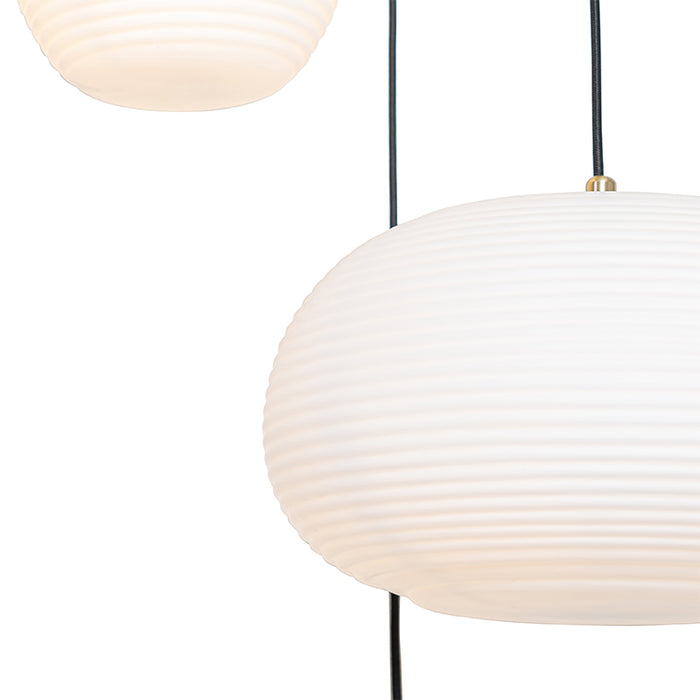 QAZQA Hanglamp hero - Goud|messing - Design - D 50cm