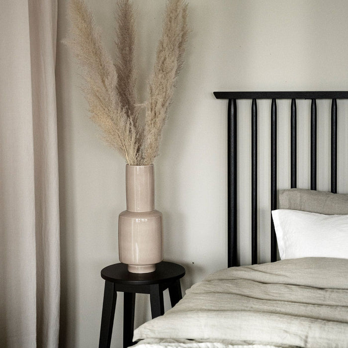 Rowico Home Austin Houten Barkruk voor Kookeiland - 65 cm - Zwart