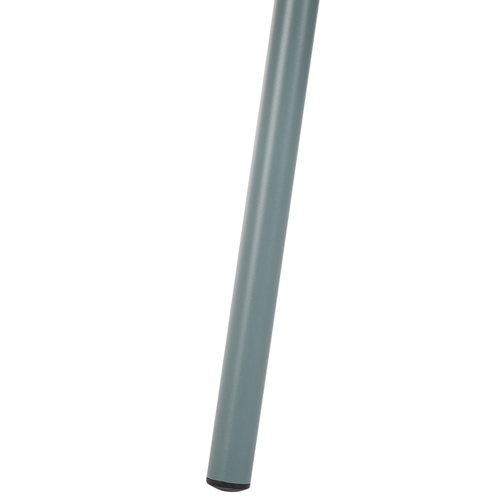 Beliani - CALVI - Tuintafel - Blauw - 160 x 90 cm - Staal