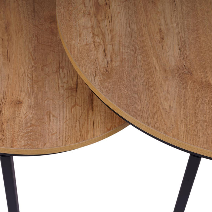 Ronde salontafel set Kiev XL 75 cm