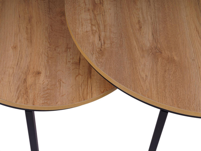 Ronde salontafel set Kiev XL 75 cm