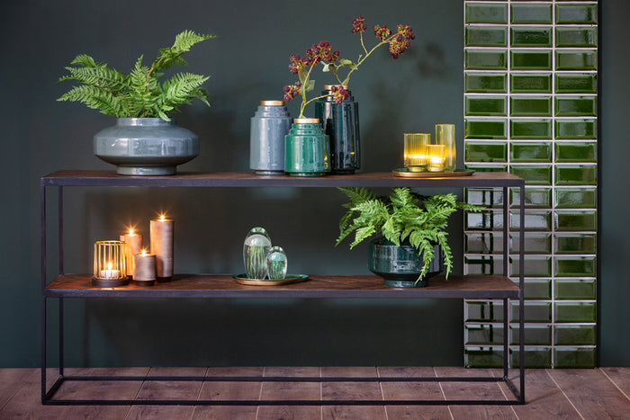 D - Light & Living - Vaas MOUREX - 34x34x18 - Blauw