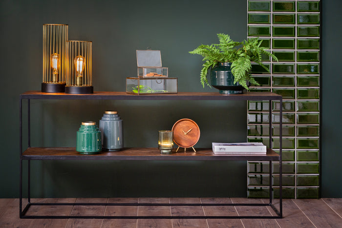 D - Light & Living - Vaas MOUREX - 34x34x18 - Blauw