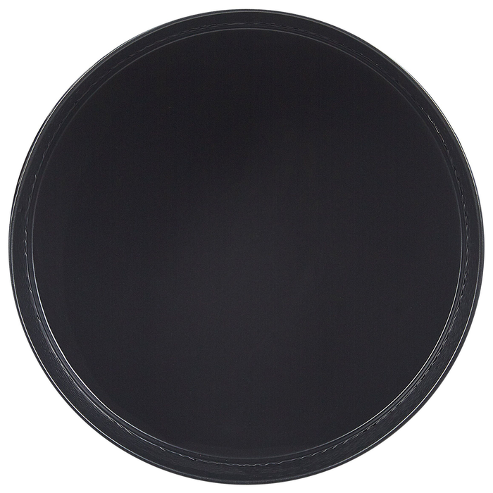 Beliani - LEIKA - Plantenbak - Zwart - 33 cm - IJzer