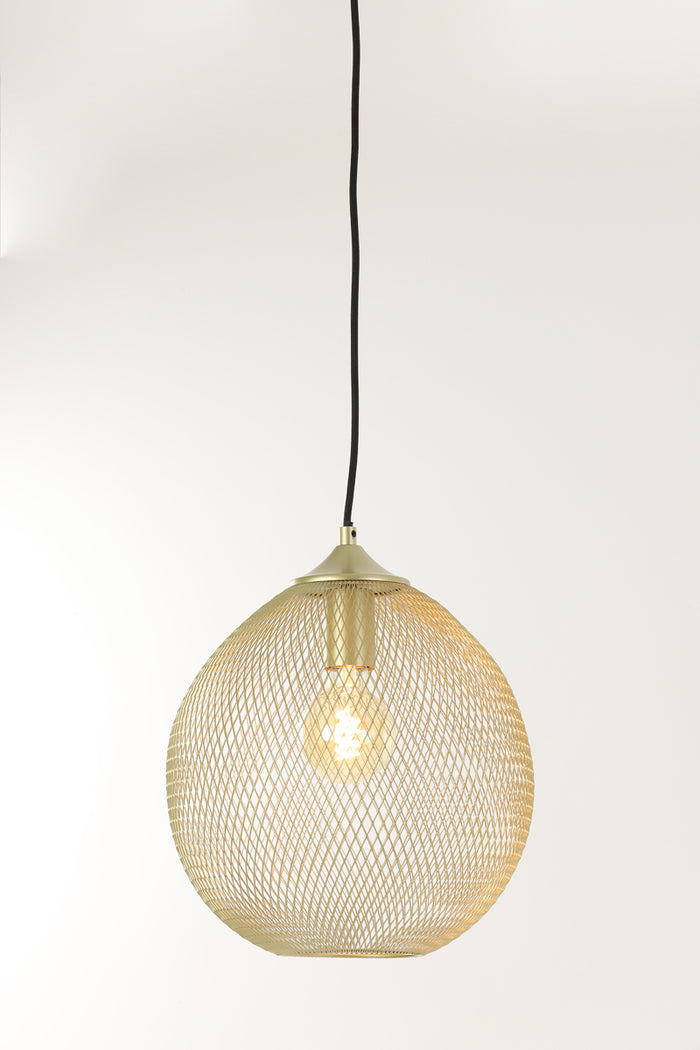 Light & Living - Hanglamp MOROC - Ø30x35cm - Goud