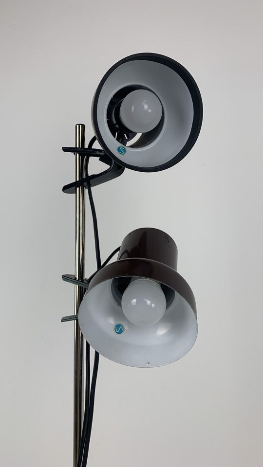 Reliving Finse Sta Lamp Met Twee Lampen Meltaus