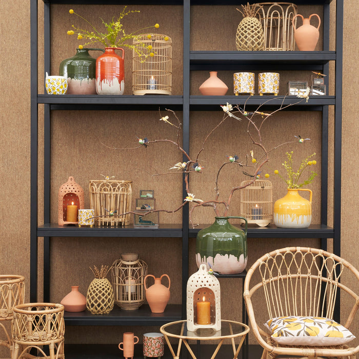 Mica Decorations Dylan Kruik Ø18 cm Rood