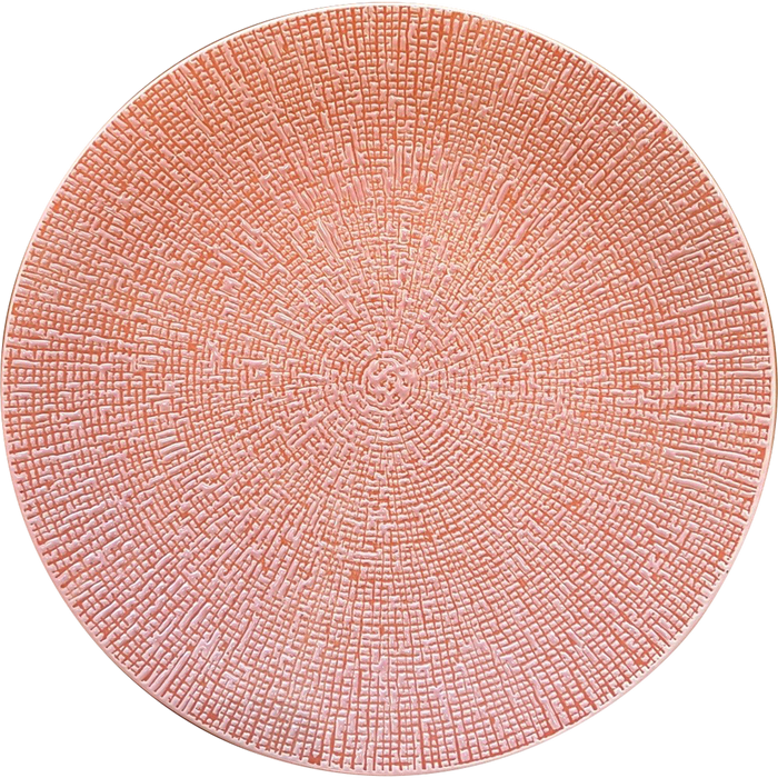 Palmer Bord coupe Cubical 16 cm Roze Stoneware 2 stuks