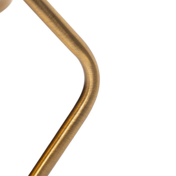 QAZQA Klassieke tafellamp|notarislamp brons - Banker