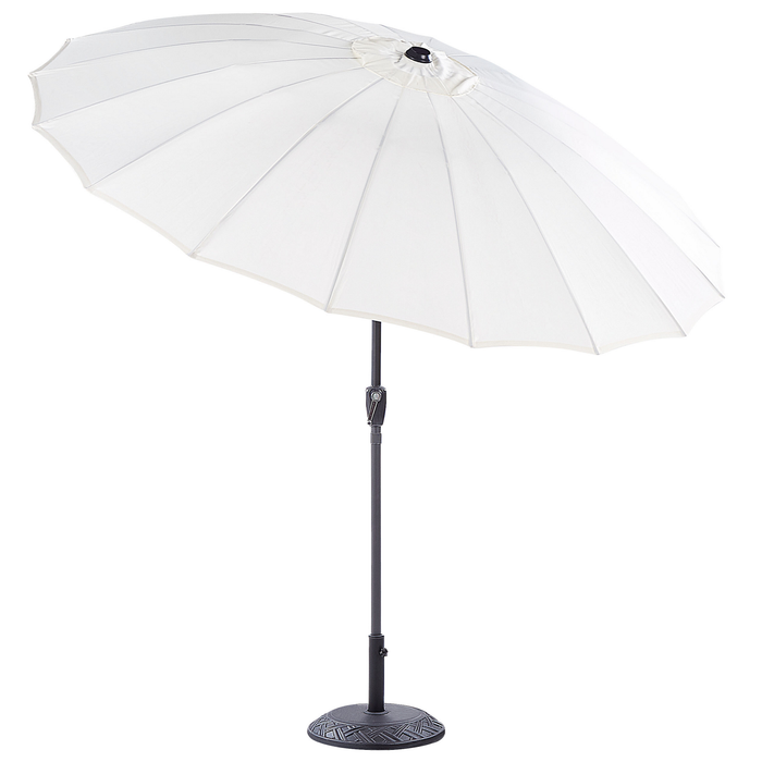 Beliani - BAIA - Parasol - Beige - 270 cm - Polyester
