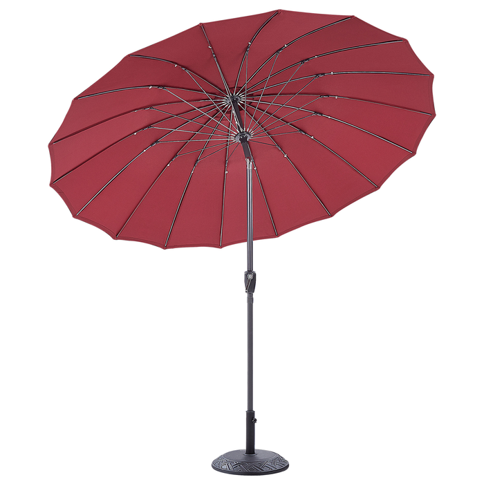 Beliani - BAIA - Parasol - Rood - 270 cm - Polyester