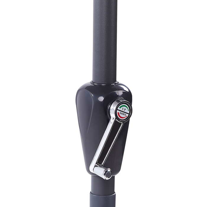 Beliani - BIBIONE - Parasol - Groen - 270 cm - Polyester