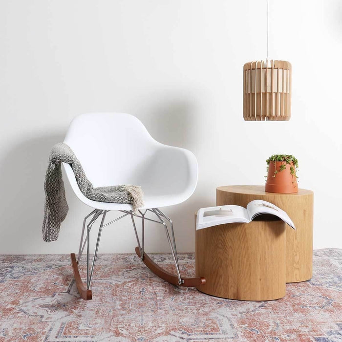 Lisomme Rosanne houten salontafels naturel - set van 2