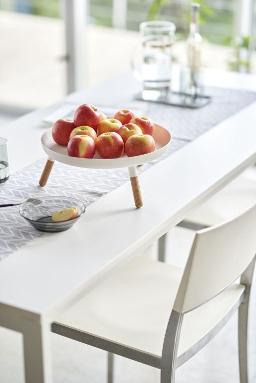 Yamazaki Dienblad met poten - Wit