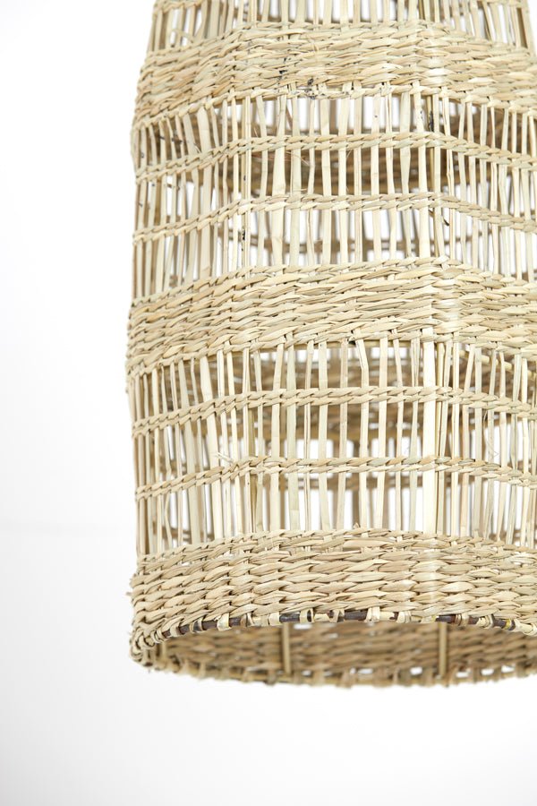 Light & Living Light&living Hanglamp Ø20x52 cm LATIKA zeegras naturel