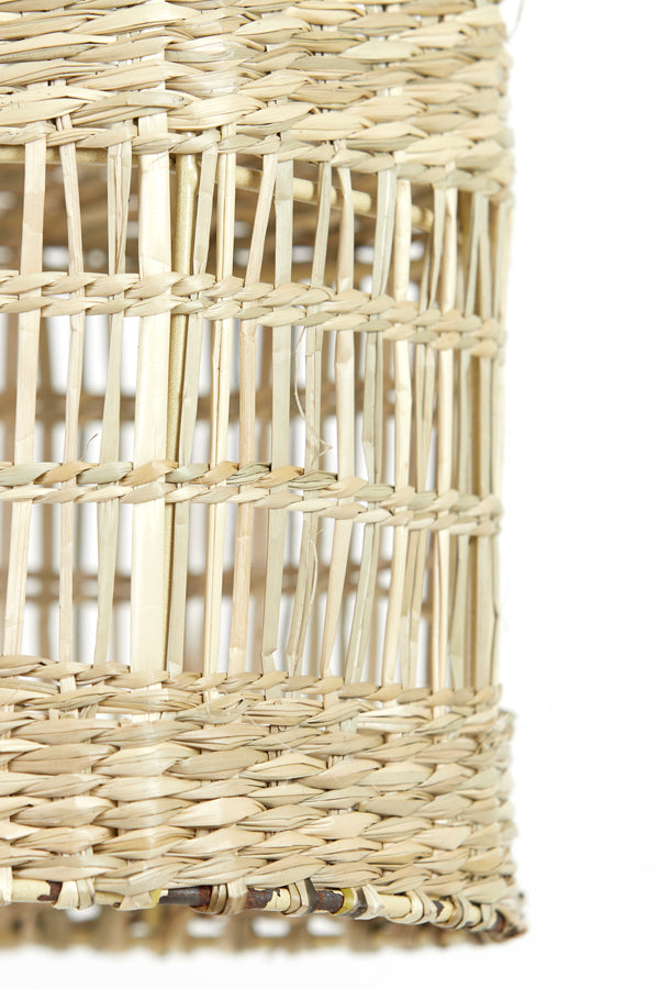 Light & Living Light&living Hanglamp Ø20x52 cm LATIKA zeegras naturel