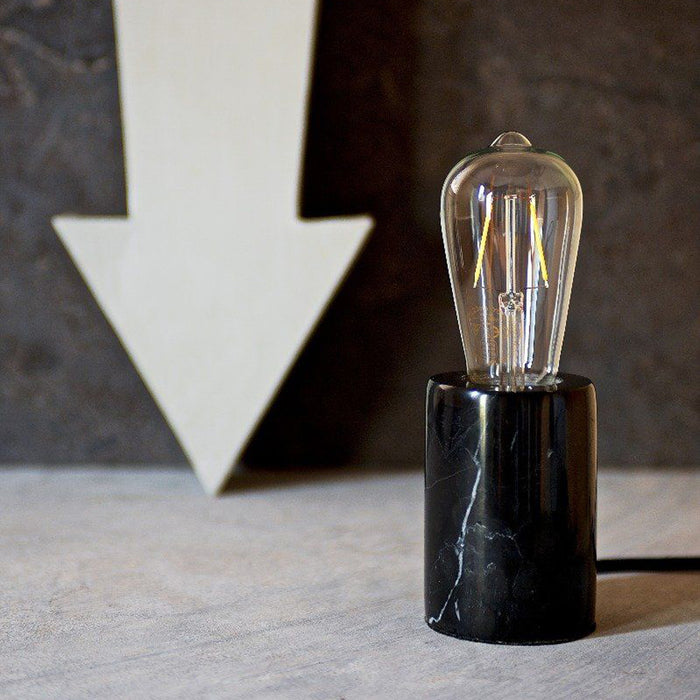 Home Sweet Home Industri?le tafellamp Dry Rond - zwart - 7.5|7.5|10cm