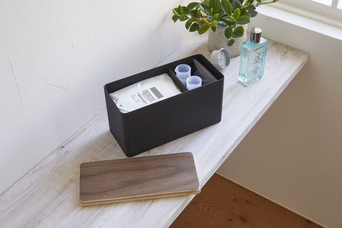 Yamazaki Opbergbox Make Up | Sanitair - Rin - Zwart