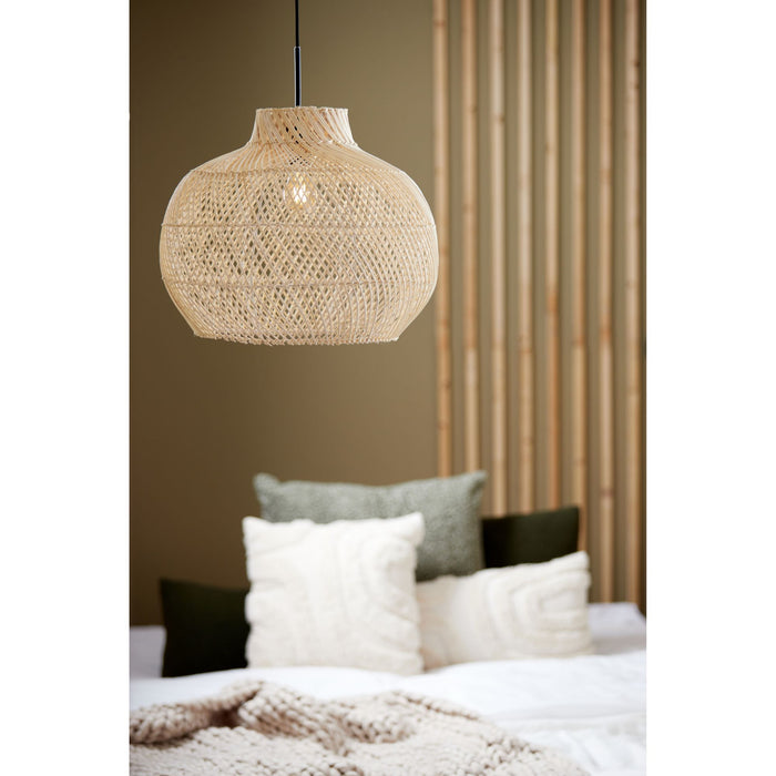 Light & Living Light&living Hanglamp Ø46x39 cm CHARITA rotan naturel