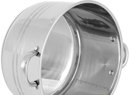 Edenberg Classic Line - Kookpan met Deksel - RVS - Ø 38 cm