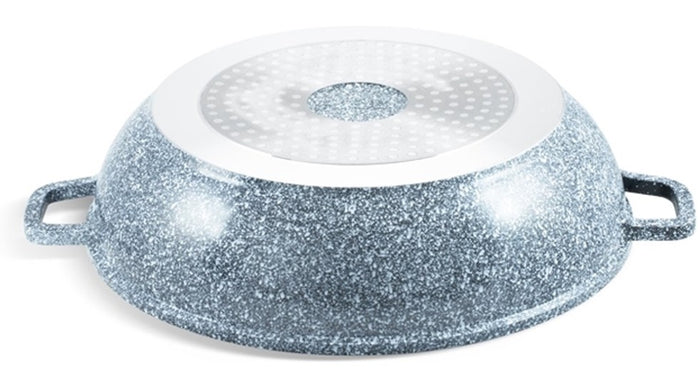 Edenberg Stonetec Line - Wokpan Keramisch - Ø 32 cm - 5.5l - 3-laags